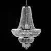 Bonetti Illumina Lampadario in ferro e ottone cromato con strass 10 luci Mozart