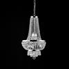 Bonetti Illumina Lampadario in ferro e ottone cromato con strass 5 luci Mozart