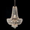 Bonetti Illumina Lampadario in ferro e ottone dorato con strass 8 luci Mozart