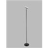 Perenz Illumina Piantana in metallo colore neero Febe Interruttore on/off a pedale LED 18W 3000K CRI?80 220-240V 50/60Hz 1400Lm