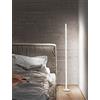 Perenz Illumina Piantana in metallo verniciato bianco Stick LED 22W 3000K 1600Lm Interruttore touch on/off e dimmer
