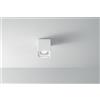 Perenz Illumina Plafoniera alluminio colore bianco Brick 1 luce attacco GU10 L.9,5CM