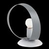 BeLight Lumetto in ferro laccato bianco e grigio 1 luce