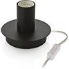 Perenz Illumina Up and down lumetto in metallo colore nero 1 luce attacco E27
