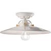 Ferroluce PLAFONIERA B&W BIANCO C104(02)