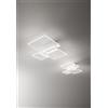 Perenz Illumina Plafoniera in metallo verniciato bianco e acrilico. GHOST 6862 B CT