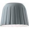 Ferroluce PLAFONIERA GRANDE MADAME GRES GRIGIO TELE C2573(GRT)