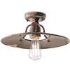 Ferroluce PLAFONIERA D.40 COUNTRY TORTORA C1445(VIT)