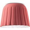 Ferroluce PLAFONIERA GRANDE MADAME GRES ROSA CORALLO C2573(RSC)