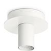 Perenz Illumina 6248 B Plafoniera in metallo colore bianco opaco attacco E27 diam. 12cm