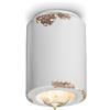 Ferroluce PLAFONIERA VINTAGE BIANCO C985(VIB)