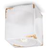 Ferroluce PLAFONIERA VINTAGE BIANCO C987(VIB)