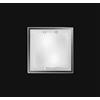 Perenz Illumina FRAME Plafoniera vetro bianco satinato 2 luci attacco E27