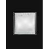 Perenz Illumina Plafoniera vetro con decoro bianco FRAME 5744 DB