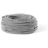 Perenz Illumina Rolla 50 mt cavo elettrico 2x0,75 mm rivestito in tessuto bianca e nera