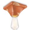 Ferroluce PLAFONIERA VINTAGE ARANCIO C135(VIO)
