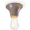 Ferroluce PLAFONIERA VINTAGE TORTORA C132(VIT)