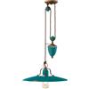 Ferroluce SALISCENDI SOSPENSIONE D.40 COUNTRY VERDE C1446(VIV)