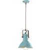Ferroluce SOSPENSIONE D.23 INDUSTRIAL AZZURRO C1691(VIA)