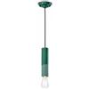 Ferroluce SOSPENSIONE CILINDRO STRETTO PI VERDE BOTTIGLIA C2500(VEB)