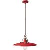 Ferroluce SOSPENSIONE D.40 COUNTRY ROSSO C1443(VIR)