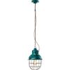 Ferroluce SOSPENSIONE CON GABBIA INDUSTRIAL VERDE C1770(VIV)