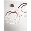 Perenz Illumina RITMO Sospensione LED 55W 4400LM 3000K in metallo colore cannella d.60cm