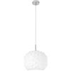 Perenz Illumina Sospensione in metallo e vetro bianco Meteora 1 luce attacco E27 D.35CM