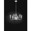 Perenz Illumina DUCALE Sospensione in metallo verniciato bianco 6 luci attacco E14 senza paralumi