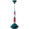 Ferroluce SOSPENSIONE H.70H.70 LARIAT VERDE PETROLIO C2511(VPE)