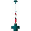 Ferroluce SOSPENSIONE H.74H.74 LARIAT VERDE PETROLIO C2531(VPE)
