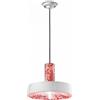 Ferroluce SOSPENSIONE PI MING ROSSO C2502(MIR)