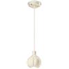 Ferroluce SOSPENSIONE PICCOLA CERAMICA AFOXE' CREMA C2640(CRM)
