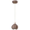 Ferroluce SOSPENSIONE PICCOLA CERAMICA AFOXE' MARRONE MOKA C2640(MOK)