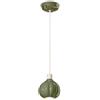Ferroluce SOSPENSIONE PICCOLA CERAMICA AFOXE' VERDE SALVIA C2640(VSA)