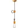 Ferroluce SOSPENSIONE VINTAGE VINTAGE GIALLO C660/1VIG