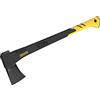 LEXIVON V28S Ascia Spaccalegna da campeggio, Ascia da spacco, accetta sopravvivenza, 28" (71 cm), impugnatura ergonomica, manico leggero in vetroresina, fodero protettivo portatile incluso (LX-V28S)