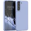 kwmobile Cover per Samsung Galaxy S22 Custodia - Back Case per Smartphone in Silicone TPU - Protezione Gommata - blu chiaro matt