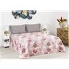 Baroni Home Trapuntino Copriletto Primaverile Estivo in Microfibra, Trapunta Estiva Matrimoniale 250x250 cm - Corallo Rosso