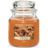 Yankee Candle Candela profumata in giara media | Bastoncino di cannella | Durata Fino a 75 Ore