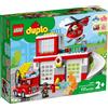 Lego Caserma dei Pompieri ed elicottero - Lego Duplo 10970