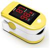 PULOX PO-100 solo pulsossimetro sensore di saturazione di ossigeno e polso cardiofrequenzimetro di colori giallo
