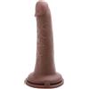 Me You Us - Dildo Dong realistico al caramello da 16,5 cm con base a ventosa, venatura dettagliata realistica, morbido ma solido per soli o partner, sensazioni e stimolazione realistiche. PVC e