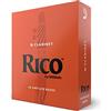 D'Addario Ance Rico Organic per Clarinetto Sib, Forza 1.5, Confezione da 10 | Le ance Rico Organic per clarinetto Sib offrono risposta uniforme, facile emissione, timbro caldo e prestazioni affidabili.