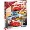 Clementoni- Puzzle Cars 3 Disney 2x60pzs The Movie Giocattolo, Multicolore, One size, 0625030