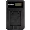 Norifon NP-45 LCD USB Caricatore per Fujifilm FinePix JX250, JX400