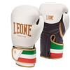 LEONE 1947, Guantoni Boxe, Italy, Unisex - Adulto, Bianco, 14 OZ, GN039