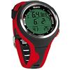 Mares 414129 Orologio per Immersioni, Unisex - Adulto, Nero/Rosso, Taglia Unica