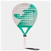 Joma - Racchetta Paddle Game Control - Fibra di Vetro - Nucleo Eva Soft - Bianco Turchese