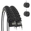 ECOVELO EBA26MBE 2 COPERTONI + 2 CAMERE D'ARIA da mountain bike BICI BICICLETTA NERO 26 X 1.95 (50-559) MTB